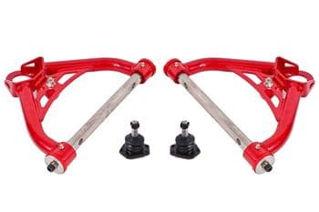 A-arms, upper, DOM, non-adjustable, polyurethane bushings