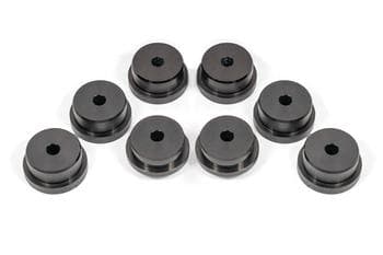 Bushing kit, rear cradle, Aluminum