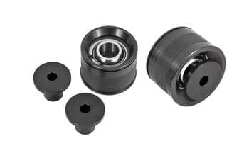 Spherical bearing, radius rod, front