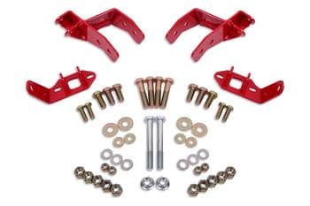 Coilover conversion kit, rear, non-adjustable, shock mount, without CAB