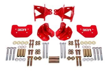Coilover conversion kit, rear, non-adjustable shock mount, with CAB