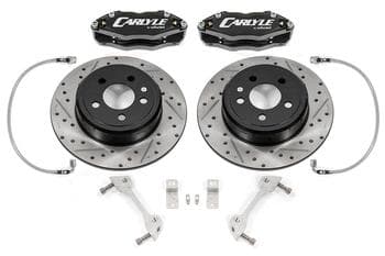 Brake Kit for 15" Conversion, Black Calipers, Non-Redeye