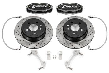 Brake Kit for 15" Conversion, Black Calipers, Demon/Redeye