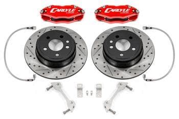 Brake Kit for 15" Conversion, Red Calipers, Demon/Redeye