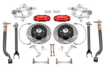 15" Conversion Kit by Carlyle Racing, Red Calipers, Non-Redeye