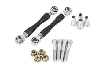 Sway bar end links, front, adjustable