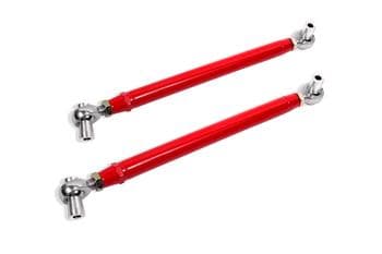 Lower control arms, chrome moly, double adjustable, rod ends