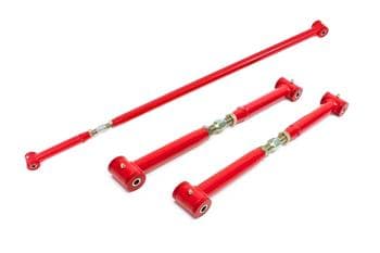 Rear suspension kit, on-car adjustable, poly