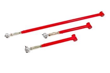 Rear Suspension Kit, On-Car Adjustable, Poly/Rod End