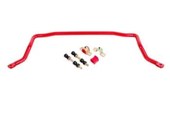 Sway Bar Kit with Bushings, Front, Hollow 1.25", 2-hole Adjustable