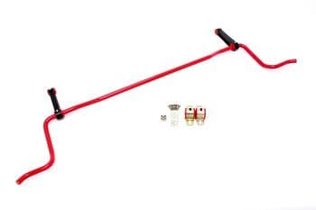 Sway bar kit w/ bushings and billet links, rear, solid 22mm