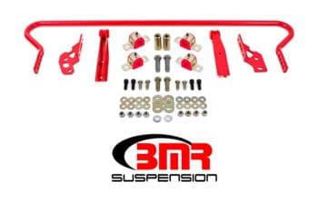 Sway bar kit with bushings, rear, adjustable, hollow 25mm
