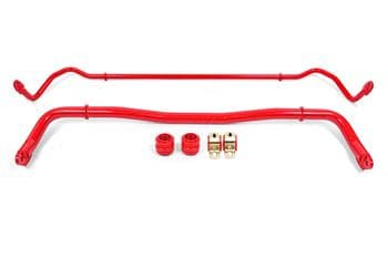 Sway bar kit with bushings, front (SB111) and rear (SB112)