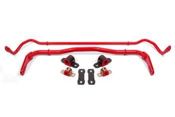 Sway bar kit with bushings, front (SB114) and rear (SB115)