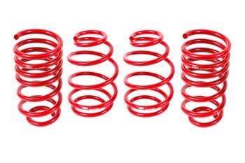 Lowering spring kit, set of 4, 1.4" drop, V8