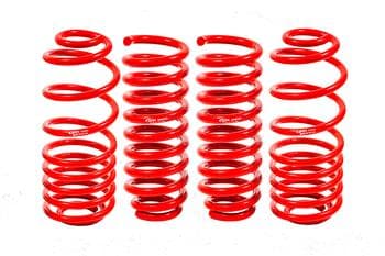 Lowering springs, set of 4, 2.0"/3.0" drop