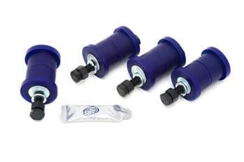 Super Pro, Bushing Kit, rear control arm, camber AND toe adjustable (set)