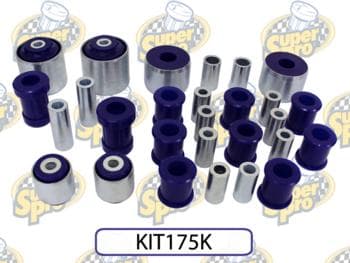 Front and rear suspension bushing kit