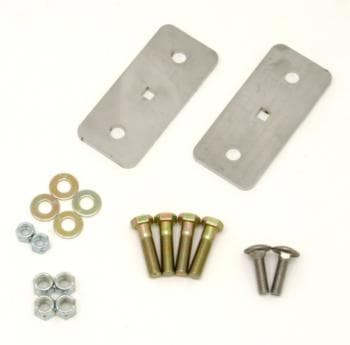 Sway bar relocation kit