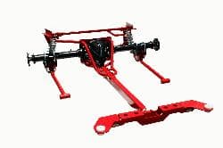 Torque arm suspension kit, GM 12-bolt differential