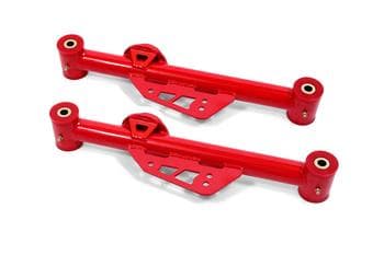 Lower control arms, DOM, non-adjustable, polyurethane bushings