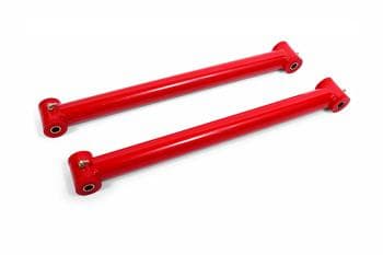 Lower control arms, DOM, non-adjustable, polyurethane bushings