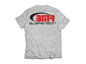 BMR Gray Logo Tee Medium