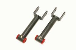 Upper control arms, DOM, non-adjustable, polyurethane bushings, standard length