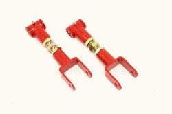 Upper control arms, DOM, on-car adjustable, polyurethane bushings